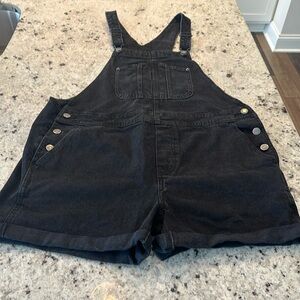 Old Navy Black Denim Romper Size L